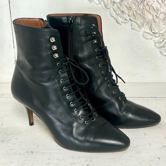 ba&sh Black Ankle Boots - Picture 2 of 8